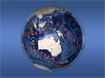 Globe - Australia centre