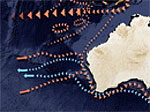 Australian currents - west